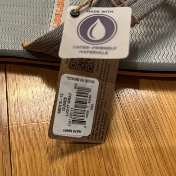 Hari Mari Dunes Men's Premium Waterproof Rubber Sandals with Comfortable Memory - Picture 8 of 16